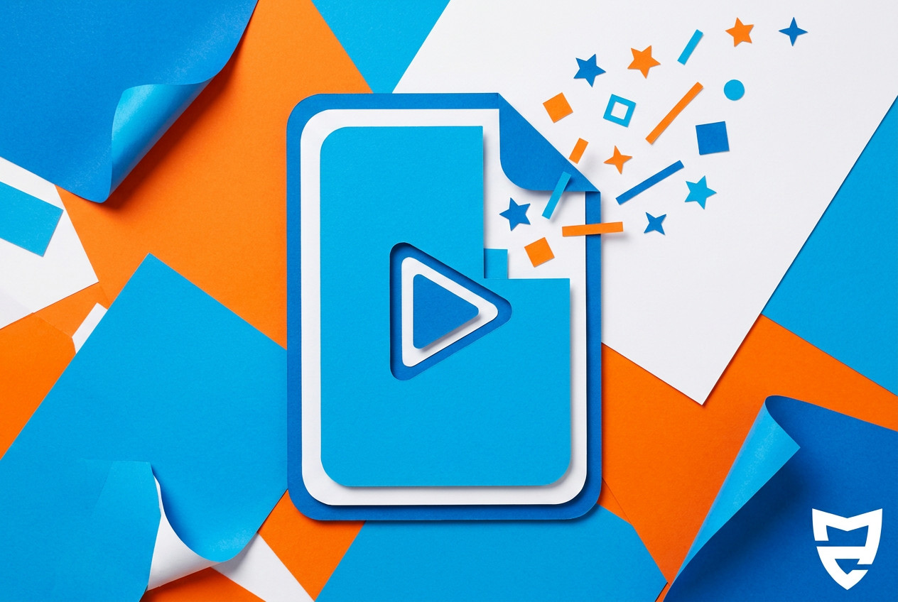 Video file with metadata fields illustrated